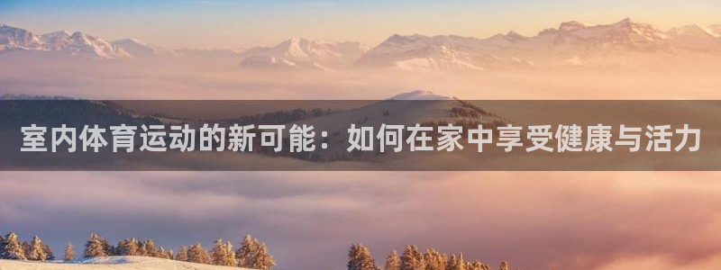 MK体育官网下载平台注册要钱吗安全吗：室内体育运动的新可能：